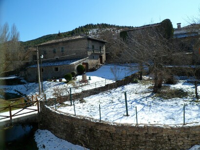 Navarra. Ustés bajo la nieve
