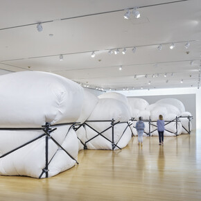 Sculpting with Air. Courtesy of DeCordova Sculpture Park and Museum