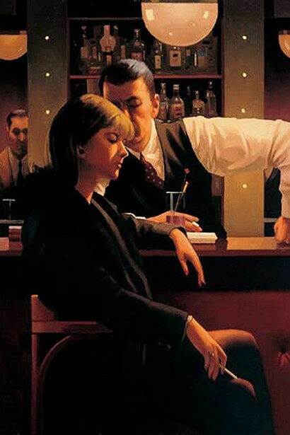 Jack Vettriano, Cocktails and Broken Hearts, Provenance: Private Collection, UK