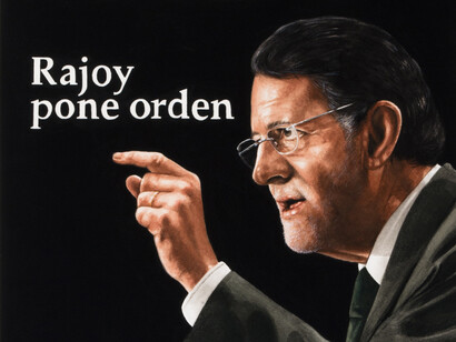 Kepa Garraza (2014), ABC, May 2014, Gouache on paper, 42 x 31