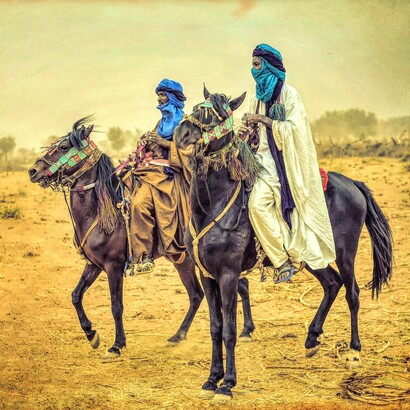 Burkina Faso – Cavalieri tuareg, foto Sergio Pessolano