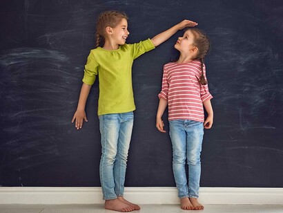 Bambina più alta della classe