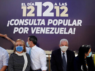 Juan Guaidó propuso una consulta popular con la finalidad de contrarrestar el resultado de las elecciones para la Asamblea Nacional 