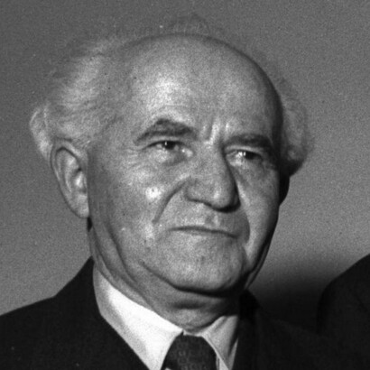 David Ben-Gurión, progresista y laico, inauguró el cargo de primer ministro en el nuevo Estado