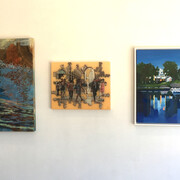 Various artists, People and places, exhibition view. Courtesy of Elisa Contemporary Art