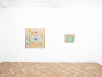 Judy Dolnick, Abstractions, exhibition view. Courtesy of Huxley-Parlour