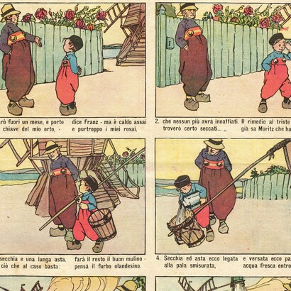 Copertina del Corriere dei Piccoli del 1911