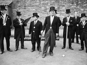 - Tony Ray-Jones, Knights of the Green, Southampton, 1965. Courtesy of National Media Museum collection
