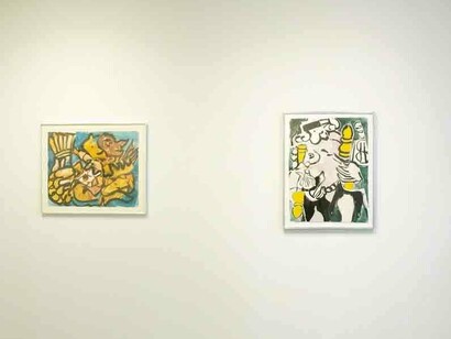 Collages. Courtesy of C. Grimaldis Gallery