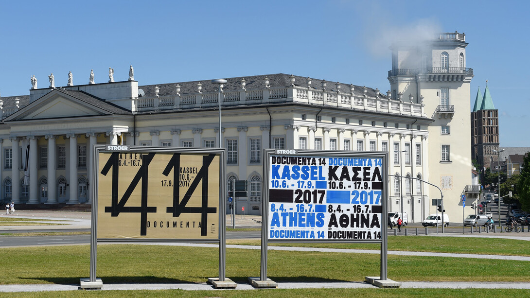 Weißer Rauch: Eine Installation von Daniel Knorr für die Documenta in Kassel
