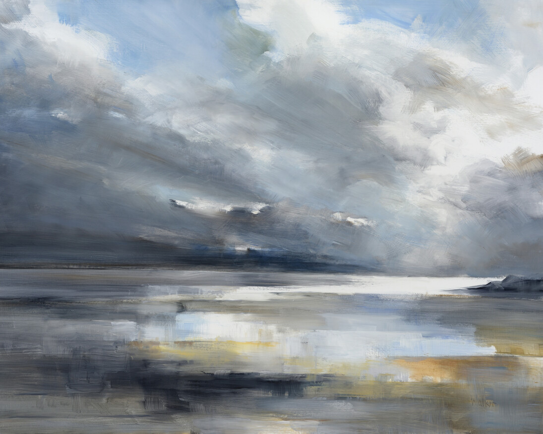Walker, Moment After Rain, Loch Fyne. Courtesy of Thackeray Gallery 