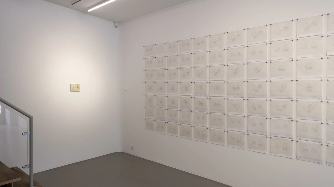 Francis Alÿs, Handspiele, ausstellungsansicht. Mit freundlicher genehmigung der Galerie Peter Kilchmann