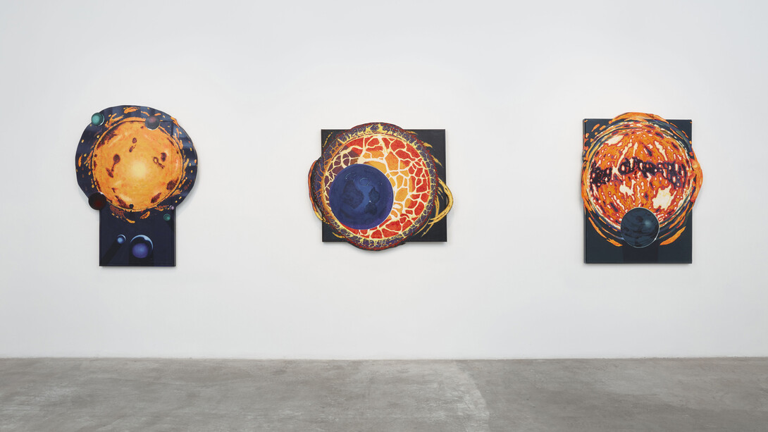 Installation view of Jim Adams: Eternal Witness