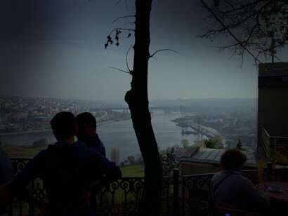 Vista  sul Corno d’Oro da Eyüp, Istanbul, Turchia