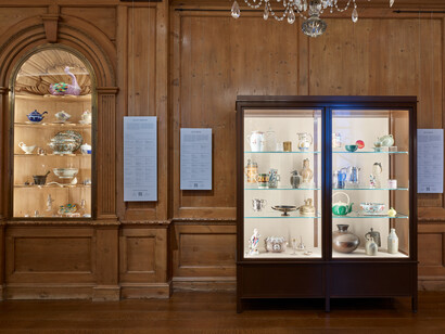 Trading Earth. Ceramics, commodities, and commerce, exhibition view. Courtesy of Risd Museum