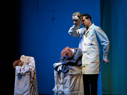 F. Zawrel, erbbiologisch und sozial minderwertig. Courtesy of the Deutsches Theater