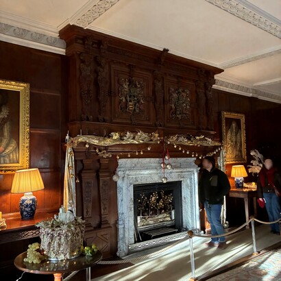 Interno del Palazzo di Blickling Hall, Norfolk, Inghilterra, UK. Foto di Flavius Roversi