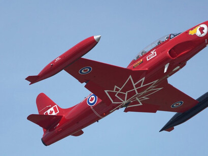 Canadair T-33 #573. Courtesy of Jet Aircraft Museum