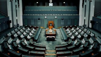 The Australian House of Representatives at the Australian Parliament, Australia 
