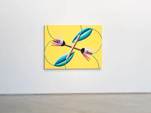 Nadia Ayari, Oblivion rains: a notation of gravity, light and resistance, exhibition view. Courtesy of Selma Feriani Gallery