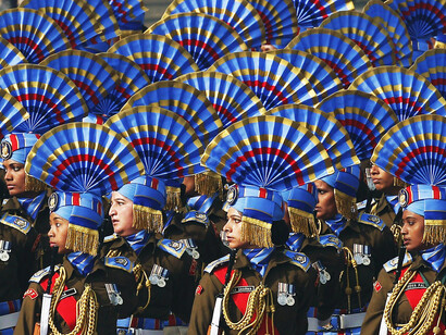 Celebración del Día de la República en India