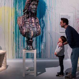 Where people meet, exhibition view. Courtesy of Valkhof Museum