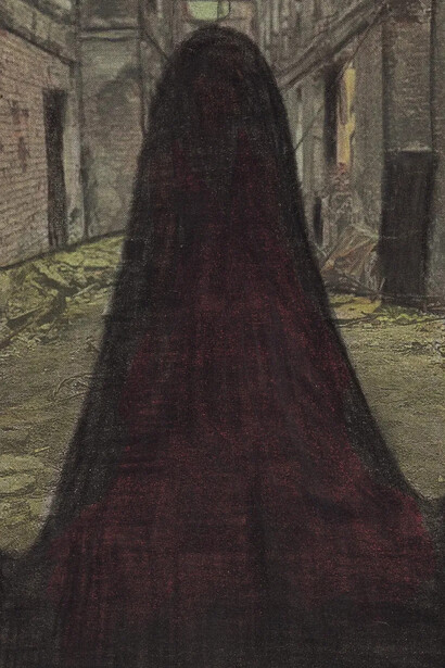 Leopold Strobl, Untitled (detail), 2020. Courtesy of Ricco Maresca Gallery