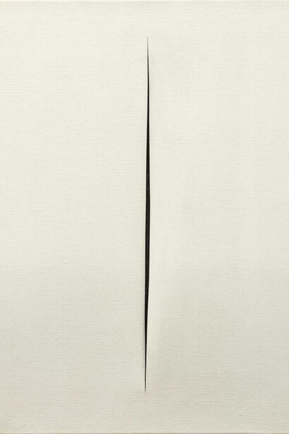 Lucio Fontana. Galería Cayón, Madrid, 2017. ©Joaquín Cortés y Román Lores