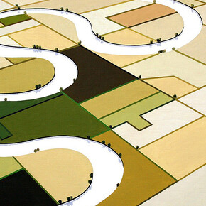 William Steiger, Switchback, 2008. Courtesy of Margaret Thatcher Projects Gallery