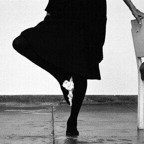 Helena Almeida, N.º Ref: 6505, Drawing, 2014, Black and white photograph, 130 x 195 cm, Unique piece