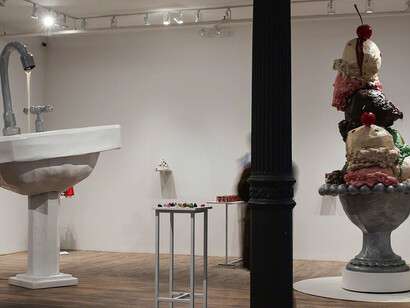 An idea of god, or a toothbrush. Courtesy of Postmasters Gallery