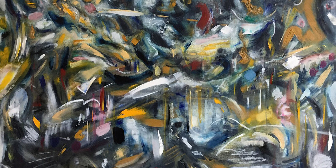 We have made a new world (after Paul Nash), 2017, oil on board, 50x70cm
