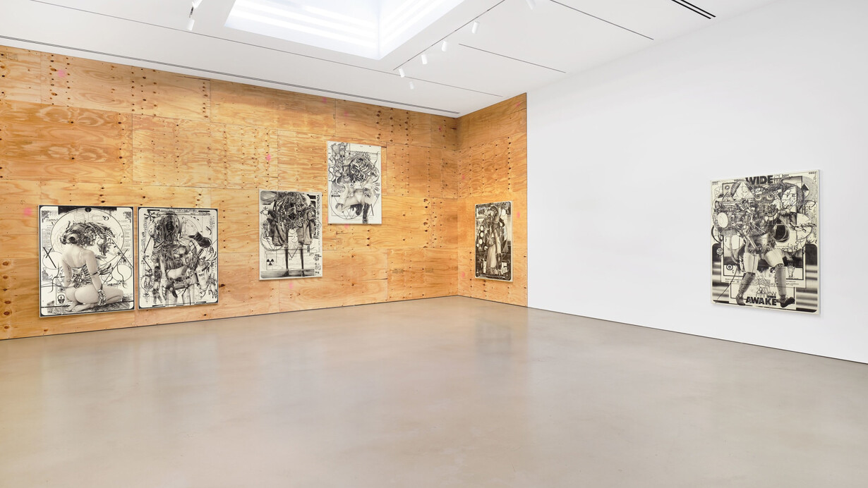 Hiroki Tsukuda, The days of humans, exhibition view. Courtesy of Petzel Gallery