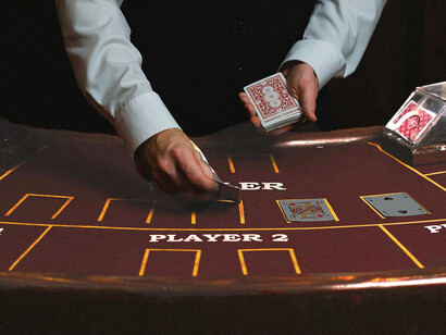 Mesa de póker, habitual juego de apuestas