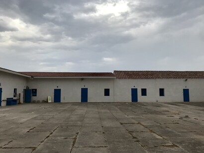 Villaggio di Cala d’Oliva, isola di Asinara, tra la Sardegna e la Corsica, Italia