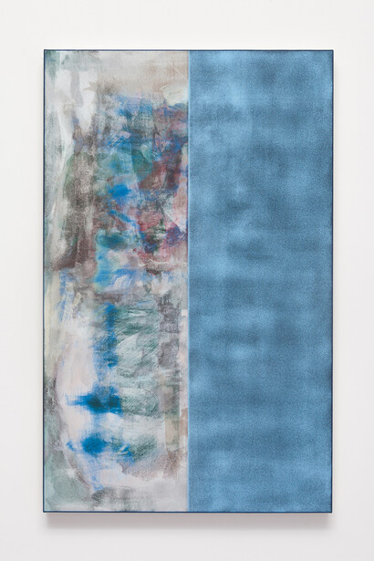 John Henderson, yet to be titled, 2018, Oil and acrylic on canvas. Dimensions: 32 x 20 in
81.3 x 50.8 cm #46207

