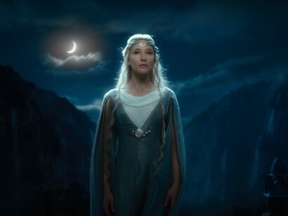 Galadriel (Cate Blanchet), elfa del fétil 'legandarium' de Tolkien