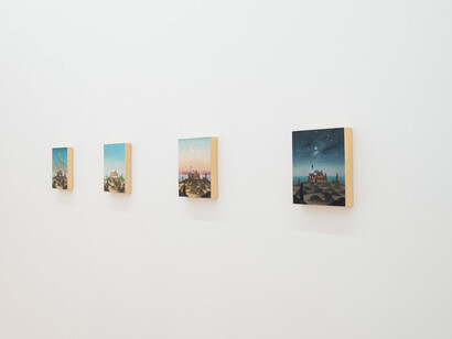 Hydeon, Eagertalis, exhibition view. Courtesy of Nicelle Beauchene Gallery