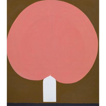 Duane Zaloudek, Milarepa XX, 1966, oil on canvas, 60 x 68 inch. Photo credit: Adam Reich. Courtesy: the artist and Monitor, Rome-New York