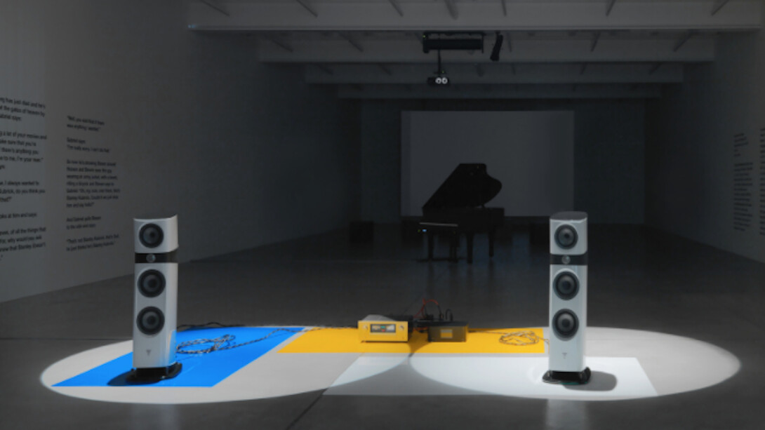 Liam Gillick, Exhibition view. Courtesy of Galerie Eva Presenhuber