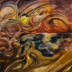 Blair Whiteford, Open horizon with bloom, 2024. Courtesy of Matthew Brown Gallery