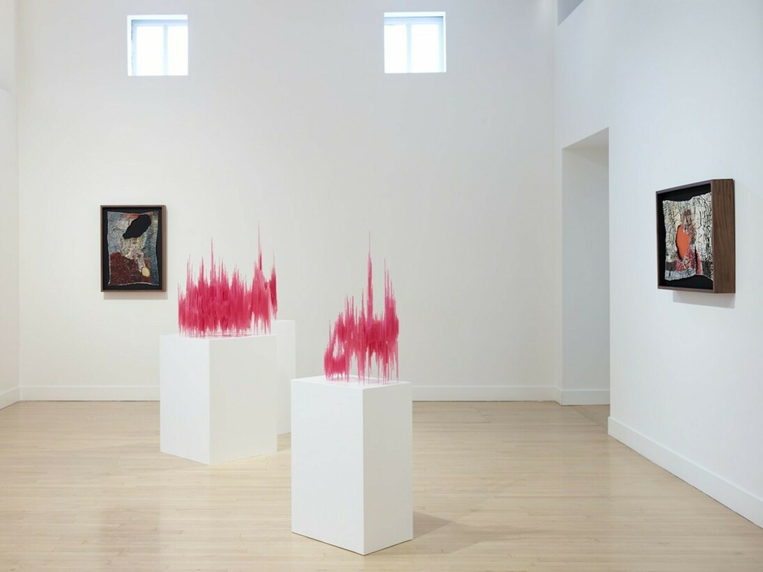 Won Ju Lim. Casting, Exhibition view. Courtesy of Haines Gallery