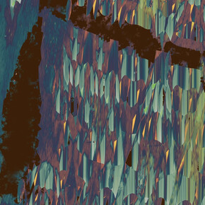 Tiffany Chung, Composition X, 2023. Courtesy of Max Estrella Gallery