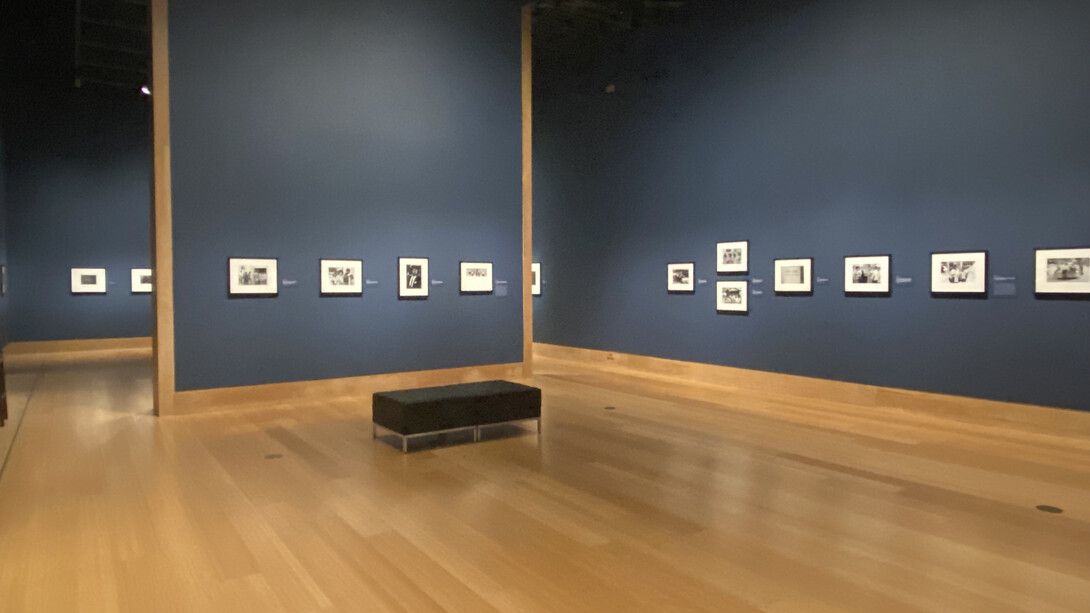 Roy DeCarava and Danny Lyon, Enduring light: photographs by Roy DeCarava and Danny Lyon from the Sandor Family Collection, exhibition view. Courtesy of The John and Mable Ringling Museum