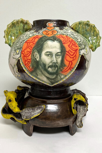 Jiha Moon, I don’t want to be part of a world where being kind is a weakness, 2025. Courtesy of Mindy Solomon Gallery