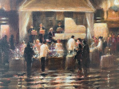 Venice in flood. Courtesy of Osborne studio gallery