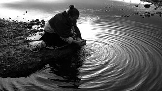 Jesús Cornejo, Aguas, México (detalle). Parte de la muestra «Mesoamérica Tierra Encendida» 