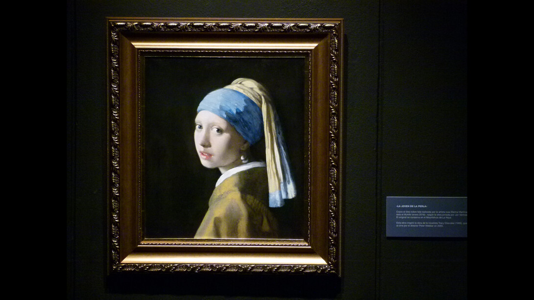 La joven de la perla. Courtesy of MUHAR