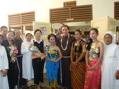 Fr Ivan Matić in Indonesia