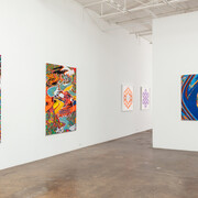 Ruben Nieto. Cartouche, Exhibition view. Courtesy of Cris Worley Fine Arts